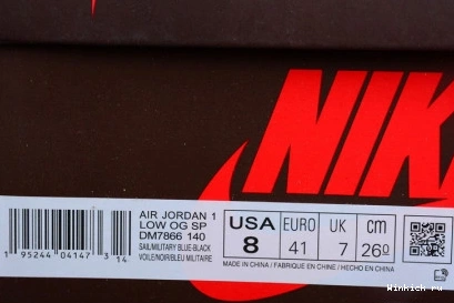 TRAVIS JORDAN 1 OG AIR X DM7866-140 SCOTT LOW 1126